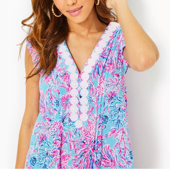 Lilly Pulitzer Joan Tunic Dress - Picture 2 of 4